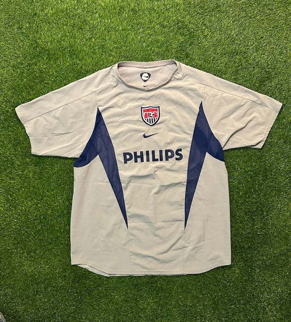 1990s Nike USA National Team Philips Training Jersey Shirt